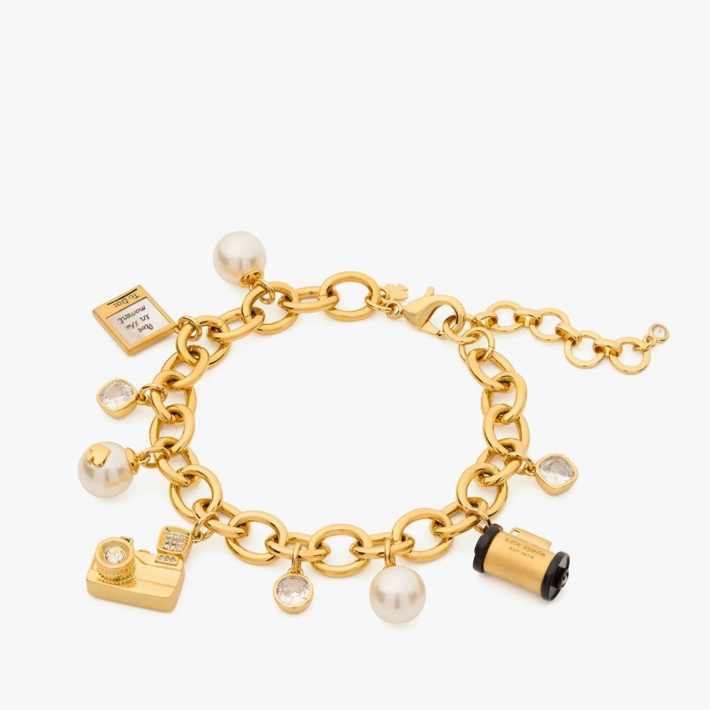 $169 - Kate Spade Picture Perfect Camera Charm Bracelet - Picture 5 of 5